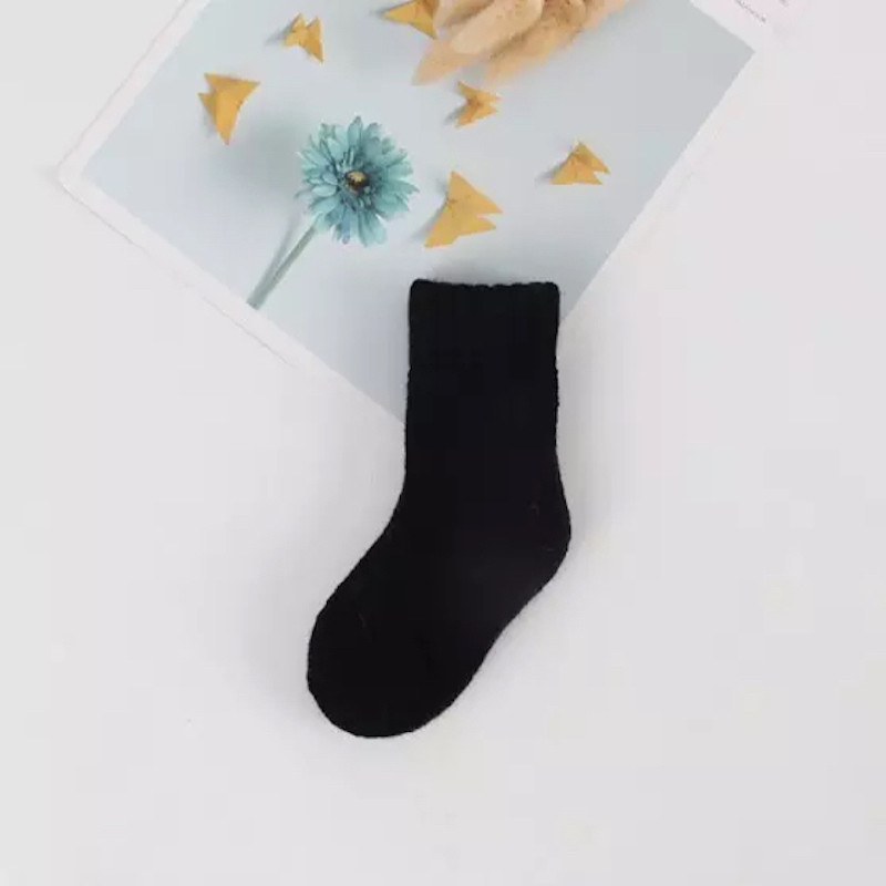 Thick Thermal 1-8 Years warm crew children winter socks 8 Pairs Unisex